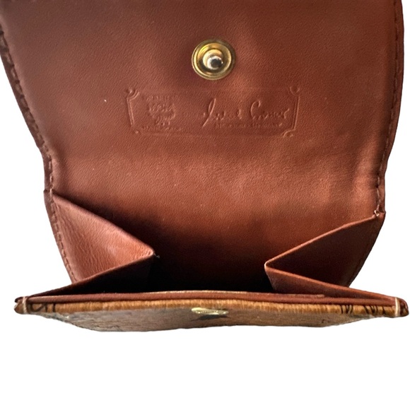 MCM Tan Monogram Coin Pouch - Picture 6 of 8